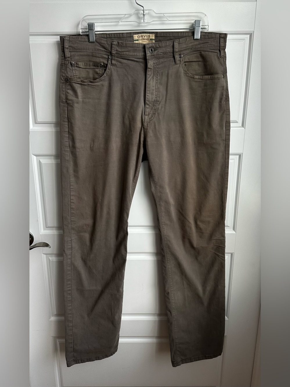 Orvis Men’s 5-Pocket Stretch Pants Size 36x32